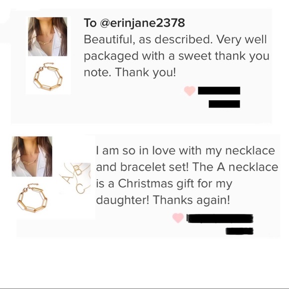 🍋2/$30 New Gold Paperclip Link Necklace - Picture 4 of 4